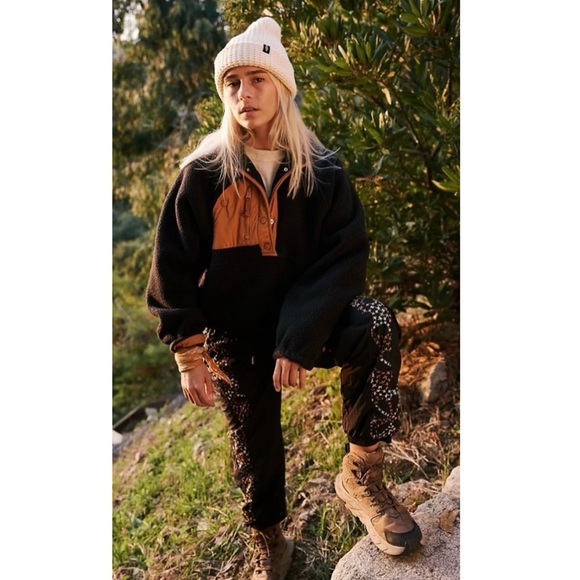 FP Movement Hit The Slopes Colorblock Fleece Pullover Small - Picture 16 of 16